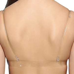 Transparent straps